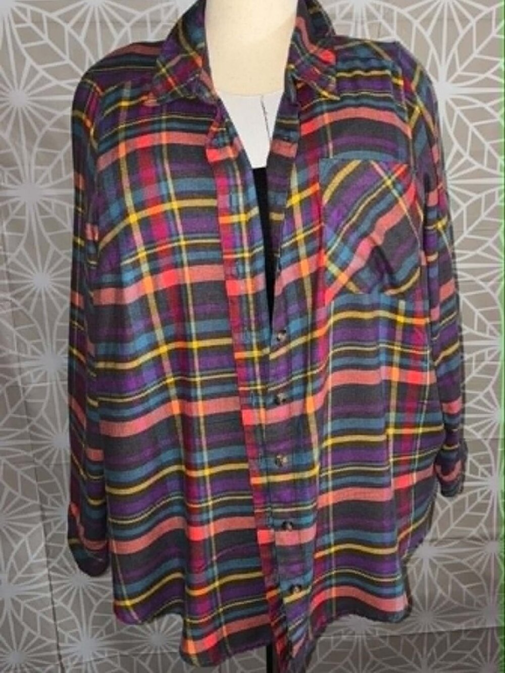 TORRID Plaid Flannel — Multicolor — Size 3